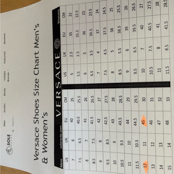 Versace Men's Barocco Greca Sneakers - Picture 10 of 11